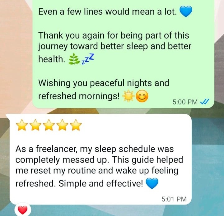 WhatsApp testimonial screenshot 3