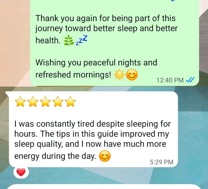 WhatsApp testimonial screenshot 2